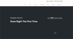 Desktop Screenshot of integrityelectriconline.com