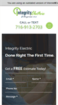 Mobile Screenshot of integrityelectriconline.com